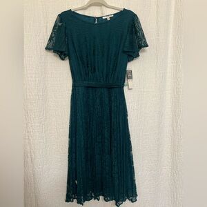 Studio One New York Elegant Teal Lace Dress